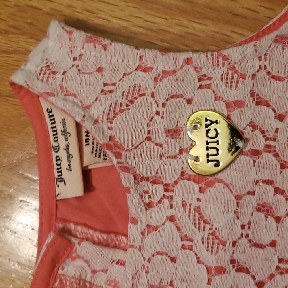 Juicy Couture Two Piece Set Size 18 Months New - Picture 2 of 7